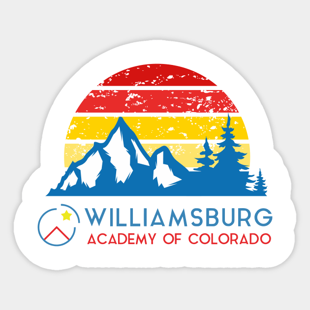 Williamsburg Academy of Colorado Sticker by ciyoriy